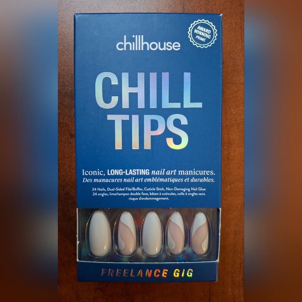Chillhouse Chill Tips Freelance Gig Almond Shaped Press On Nails